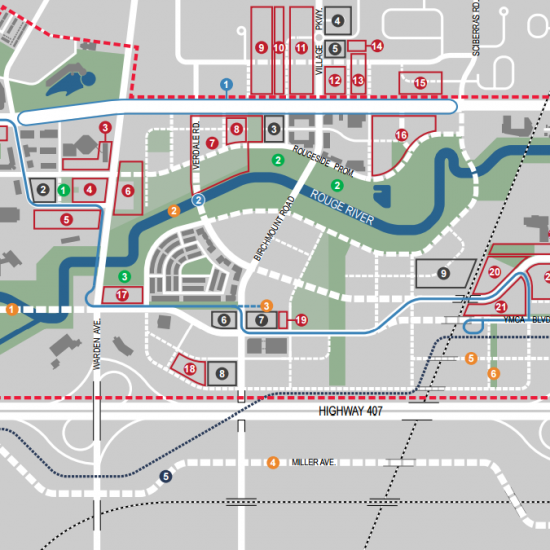 Downtown Markham York Master Plan Official Plan Secondary Plan Planning