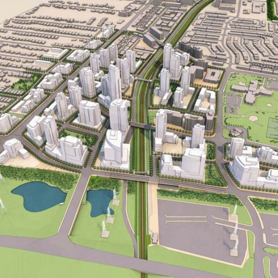 Downtown Transit Hub Richmond Hill Markham Toronto Urban Planning Studies Master Plan Official Plan